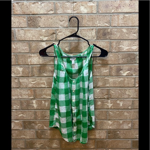 Old Navy gingham tank size XS - Picture 3 of 4